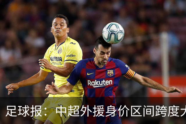 足球报：中超外援身价区间跨度大，对比日韩有量级上的绝对优势